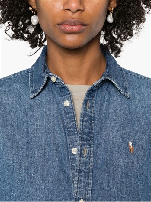 Camicia donna in denim POLO RALPH LAUREN | 211969458001